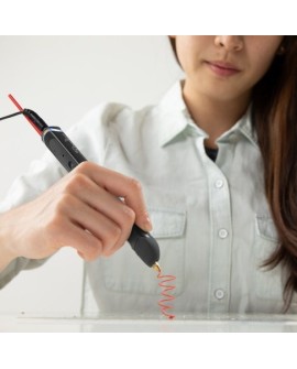 3Doodler CREATE FILAMENT PLA 5 COLORS PL-MIX1 Kwas polimlekowy (PLA) Niebieski, Szary, Czerwony, Przezroczysty, Biały 2 g