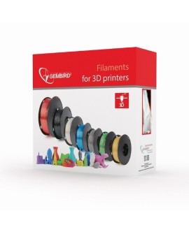 GEMBIRD FILAMENT PLA 1.75MM, 1KG, TRANSPARENTNY