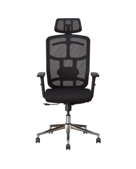 Techly ICA-CT MC020 krzesło obrotowe Obite siedzisko Oparcie siatkowe