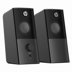 HP głośniki DHS-2101, 2.0, 6W, czarny, regulacja głośności, stołowy, 3,5 mm jack (USB), EOL