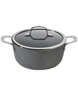 Garnek BALLARINI Salina Granitium z pokrywką granitowy 20 cm 75002-826-0