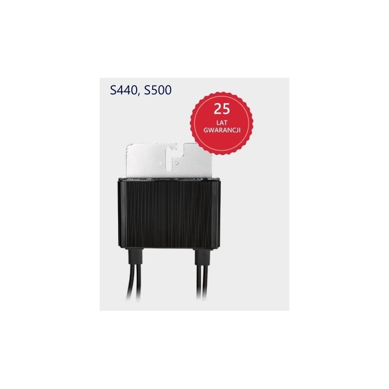 Optymalizator SolarEdge S440, przewody (+) 2,3m (-) 0,1m