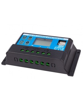 Regulator solarny SOL PWM 20A + 2xUSB
