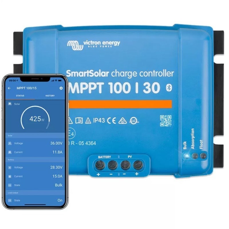 Victron Energy Reg. ład. Smart 100V/30A BlueTooth