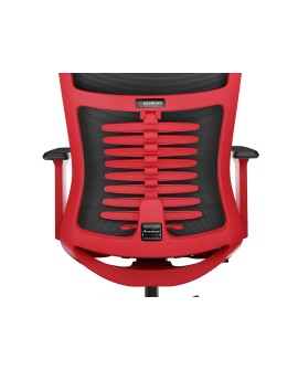 FOTEL ERGONOMICZNY GENESIS ASTAT 700 G2 CZERWONY
