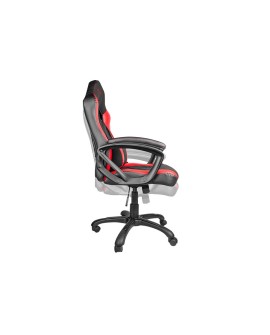 GENESIS SX33 Fotel dla gracza Obite siedzisko Czarny, Czerwony