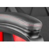 GENESIS SX33 Fotel dla gracza Obite siedzisko Czarny, Czerwony