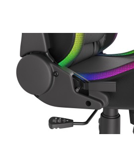 Fotel gamingowy NATEC Genesis Trit 500 RGB NFG-1576 (kolor czarny)