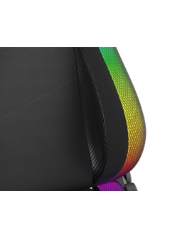 Fotel gamingowy NATEC Genesis Trit 500 RGB NFG-1576 (kolor czarny)