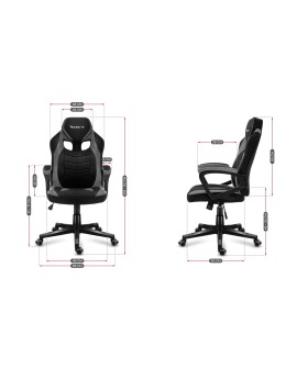 Fotel gamingowy HZ-Force 2.5 Grey Mesh