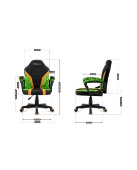 Fotel gamingowy dla dziecka HZ-Ranger 1.0 Pixel mesh