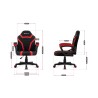 Fotel gamingowy dla dziecka HZ-Ranger 1.0 red mesh