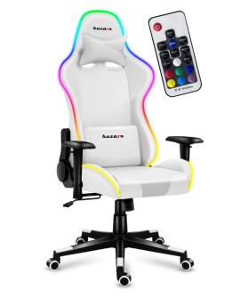 Fotel gamingowy Huzaro Force 6.2 White RGB