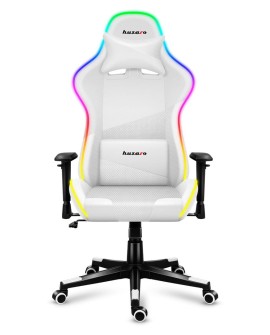 Fotel gamingowy Huzaro Force 6.2 White RGB