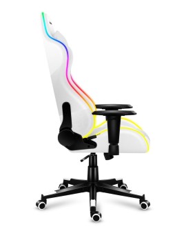 Fotel gamingowy Huzaro Force 6.2 White RGB