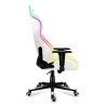 Fotel gamingowy Huzaro Force 6.2 White RGB