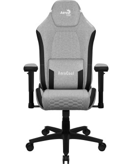 Fotel AEROCOOL CROWN AeroWeave Ash Grey