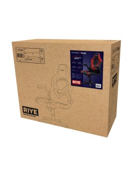 Fotel gamingowy TRUST GXT703R RIYE czerwone (24986)