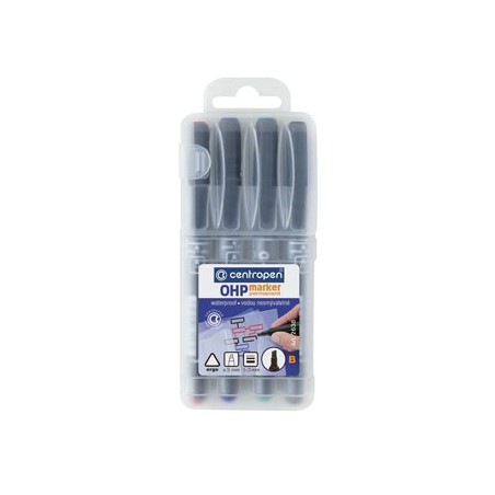 Centropen, marker 2638, color, 4szt, 1.3mm, na bazie alkoholu, cena za 1 szt