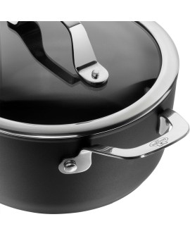 Garnek BALLARINI Alba z pokrywką tytanowy 2,7 L ALBG2LD.20D