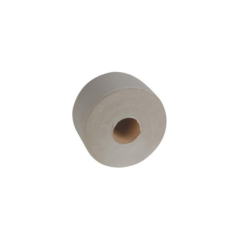 Papier toaletowy jednowarstwowe, 190mm, szary, 6szt. cena za 1 sztukę, EOL
