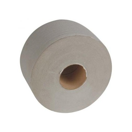 Papier toaletowy jednowarstwowe, 190mm, szary, 6szt. cena za 1 sztukę, EOL