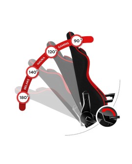 Fotel gamingowy dla dziecka HZ-Ranger 6.0 Red Mesh