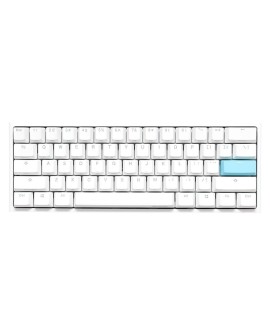 Ducky DKON2061ST klawiatura Gaming USB QWERTZ Niemiecki Biały