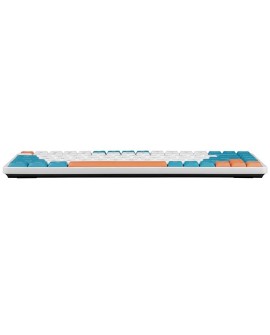 Klawiatura mechaniczna Tracer FINA 84 White/Blue (Outemu Red Switch) TRAKLA47309