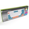Klawiatura mechaniczna Tracer FINA 84 White/Blue (Outemu Red Switch) TRAKLA47309