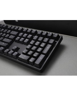 Ducky Origin Phantom Black klawiatura Uniwersalne USB QWERTZ Niemiecki Czarny