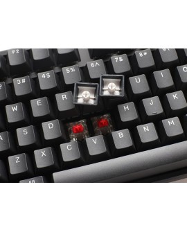 Ducky Origin Phantom Black klawiatura Uniwersalne USB QWERTZ Niemiecki Czarny