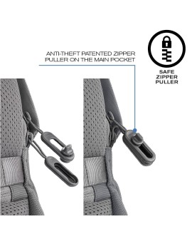 XD DESIGN PLECAK ANTYKRADZIEŻOWY BOBBY SOFT SZARY P/N: P705.792