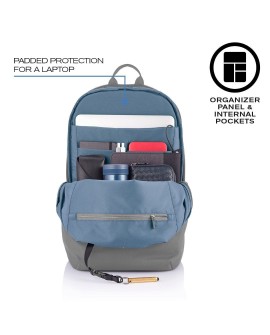 XD DESIGN PLECAK ANTYKRADZIEŻOWY BOBBY SOFT SZARY P/N: P705.792