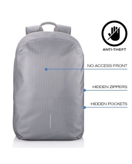 XD DESIGN PLECAK ANTYKRADZIEŻOWY BOBBY SOFT SZARY P/N: P705.792