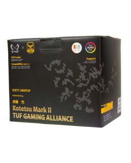 Scythe Kotetsu Mark II TUF Gaming Alliance Procesor Chlodnica/wentylator 12 cm Czarny, Żółty