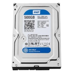 Western Digital wewnętrzny dysk twardy, WD Blue, 3.5", SATA III, 0,5TB, 500GB, WD5000AZLX