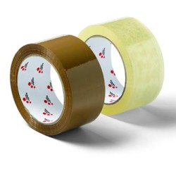 Taśma Pakowa BOX TAPE, silny klej, cicha, akrylowa, Schuller Eh,klar, przezroczysta, 48mm, 66m