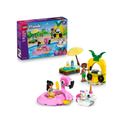 LEGO FRIENDS Impreza na basenie z jednorożcem i flamingiem 42658