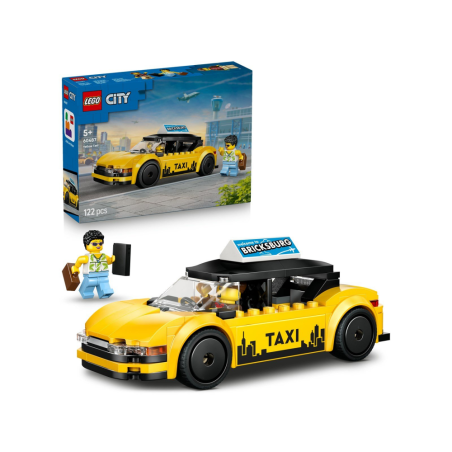 LEGO CITY GREAT VEHICLES Żółta taksówka 60487