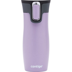 Kubek termiczny podwójne ścianki Contigo West Loop, Dark Plum 2.0 470 ml