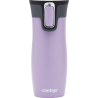 Kubek termiczny podwójne ścianki Contigo West Loop, Dark Plum 2.0 470 ml