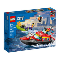 LEGO 60373 City - Łódź strażacka