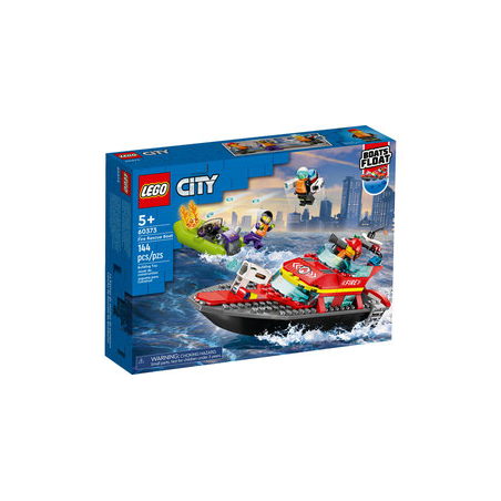 LEGO 60373 City - Łódź strażacka