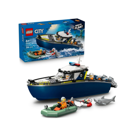 LEGO CITY Pościg łodzią policyjną 60456