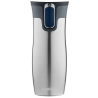 Kubek termiczny podwójne ścianki Contigo West Loop, Staubless Steel 470 ml