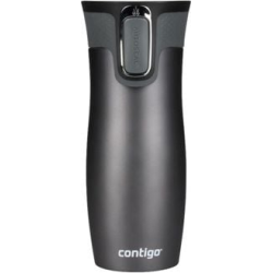 Kubek termiczny podwójne ścianki Contigo West Loop, Gunmetal 2.0 470 ml