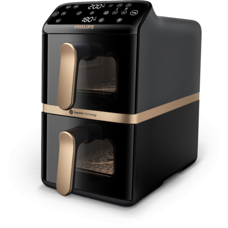 Frytownica beztłuszczowa PHILIPS NA462/70 (10l /2750W /Czarny )