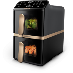 Frytownica beztłuszczowa PHILIPS NA462/70 (10l /2750W /Czarny )