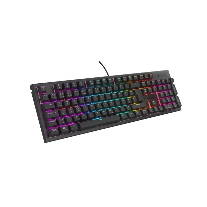 GENESIS NKG-2179 klawiatura Gaming USB QWERTZ Niemiecki Czarny